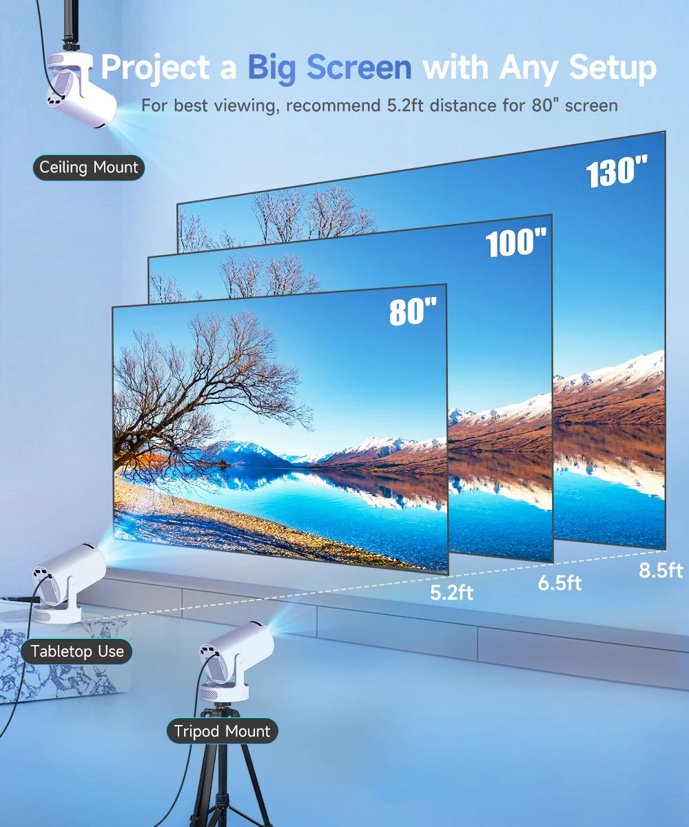 Zamień każdą ścianę w kino domowe 🎬